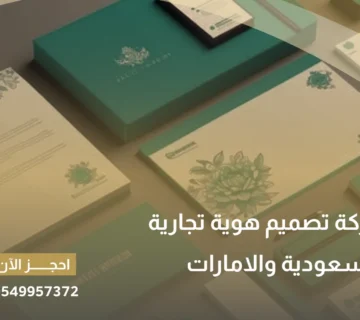 أفضل شركة تصميم هوية تجارية في السعودية والامارات