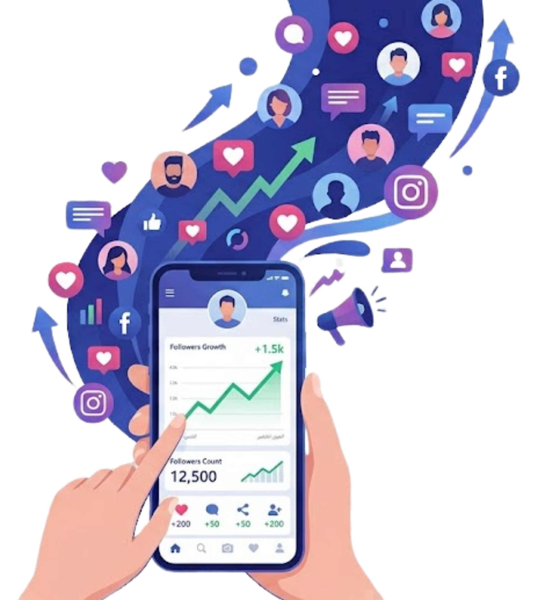 زيادة متابعين 