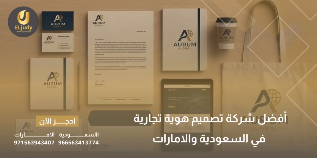 أفضل شركة تصميم هوية تجارية في السعودية والامارات